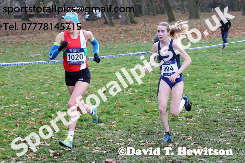 Senior womens British Athletics Liverpool Cross Challenge, Sefton Park, Liverpool. Photo:  David T. Hewitson/Sports for All Pics